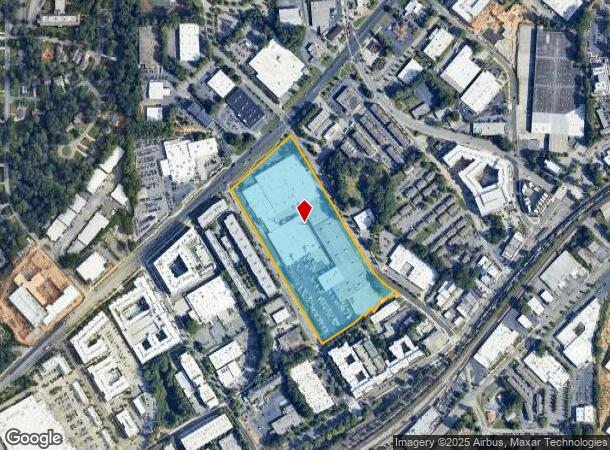  5315 Peachtree Industrial Blvd, Atlanta, GA Parcel Map