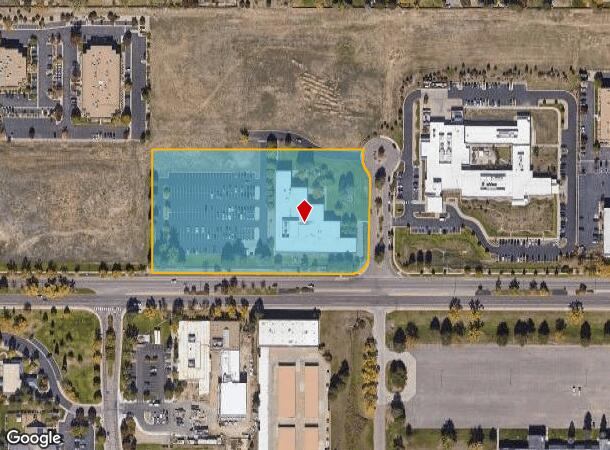  1101 W Mineral Ave, Littleton, CO Parcel Map