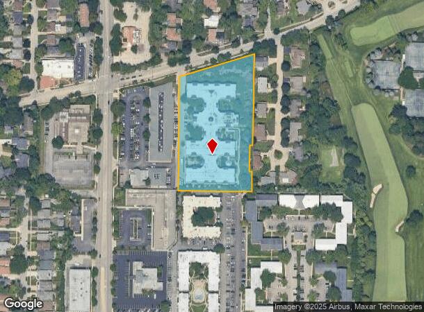 2801 Old Glenview Rd, Wilmette, IL Parcel Map