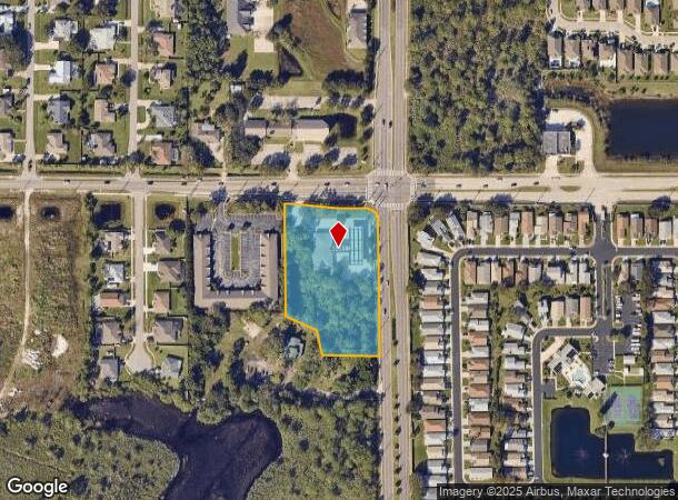 4020 Dairy Rd, Melbourne, FL Parcel Map