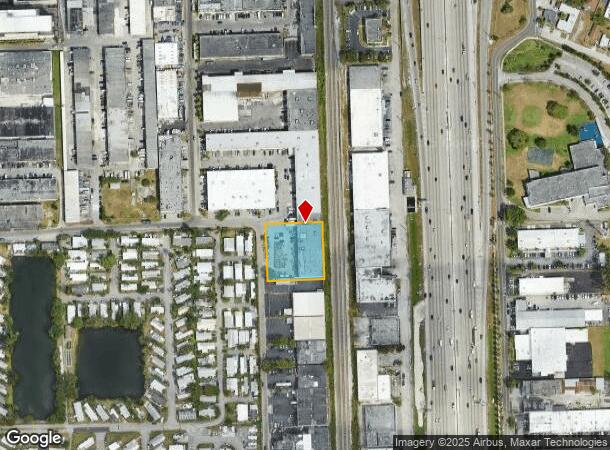 2085 John P Lyons Ln, Hallandale, FL Parcel Map