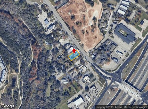  1204 Williams Dr, Georgetown, TX Parcel Map
