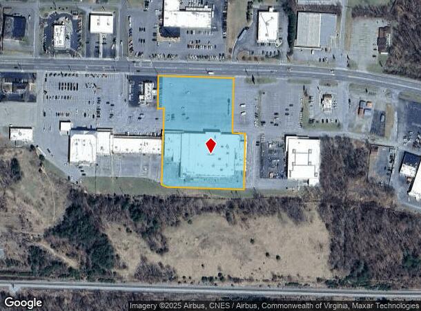  1040 E Main St, Pulaski, VA Parcel Map