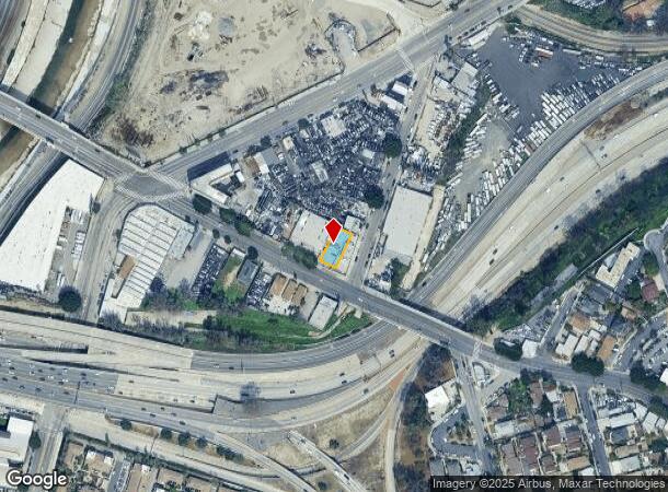  1043 E Cesar E Chavez Ave, Los Angeles, CA Parcel Map