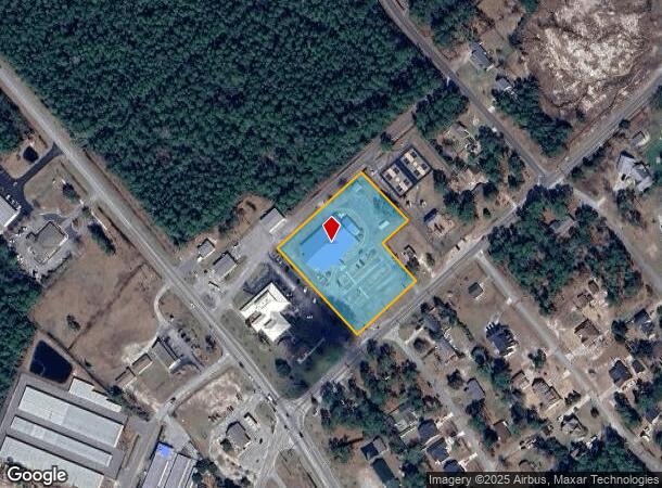  45 E Boiling Spring Rd, Southport, NC Parcel Map