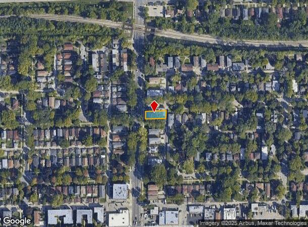  1830 Brummel St, Evanston, IL Parcel Map