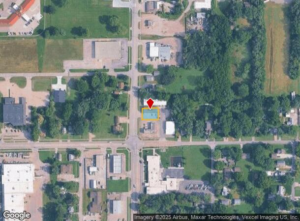  2110 N Kansas Ave, Topeka, KS Parcel Map