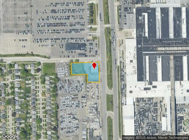 21603 Mound Rd, Warren, MI Parcel Map