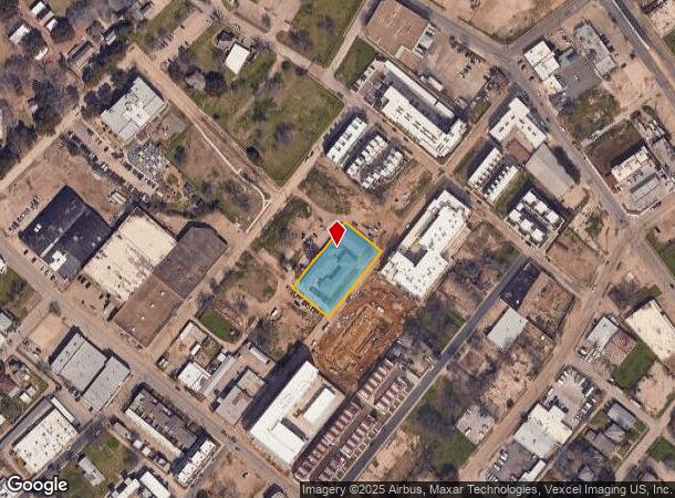  1809 Hickory St, Dallas, TX Parcel Map