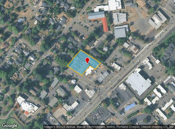 9955 Sw Walnut St, Portland, OR Parcel Map