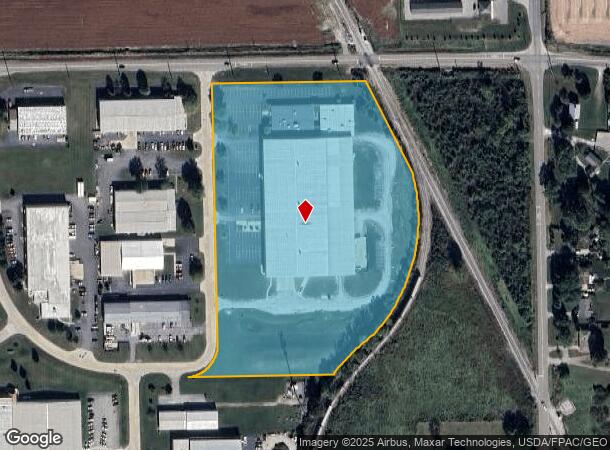 125 W Sterns Rd, Temperance, MI Parcel Map