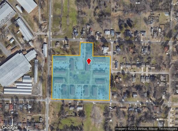 4118 N 50Th St, Fort Smith, AR Parcel Map