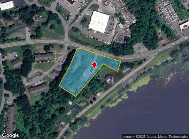 1396 Crescent Vischer Ferry Rd, Halfmoon, NY Parcel Map