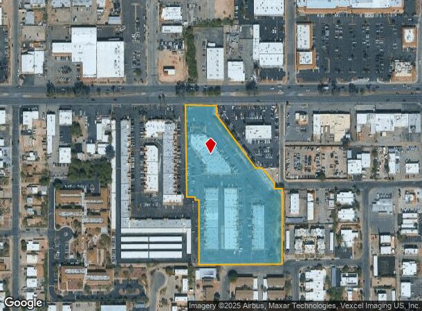 4500 E Speedway Blvd, Tucson, AZ Parcel Map