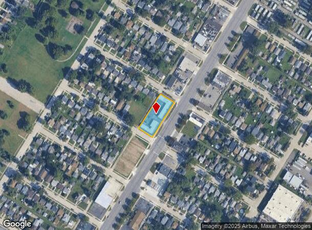 18919 Dix Rd, Melvindale, MI Parcel Map