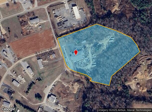  207 Enterprise Rd, Shacklefords, VA Parcel Map