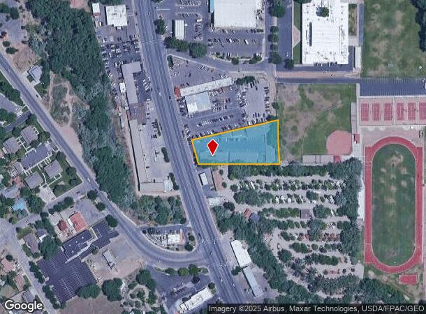  535 S Main St, Moab, UT Parcel Map