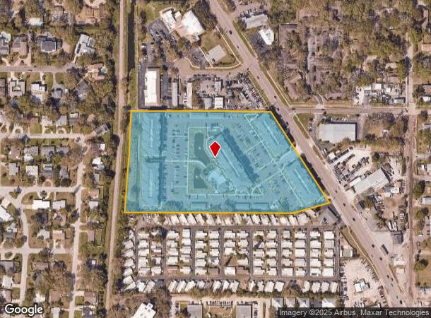  1624 Clearwater Largo Rd, Clearwater, FL Parcel Map