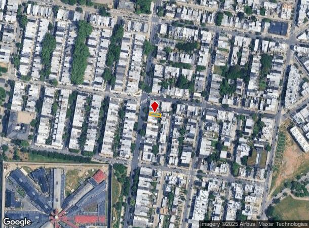 829 Corinthian Ave, Philadelphia, PA Parcel Map