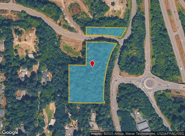 11102 Burnham Dr, Gig Harbor, WA Parcel Map