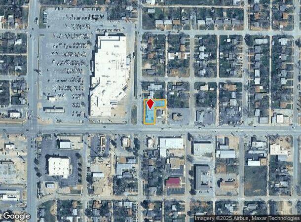 2842 S 14Th St, Abilene, TX Parcel Map