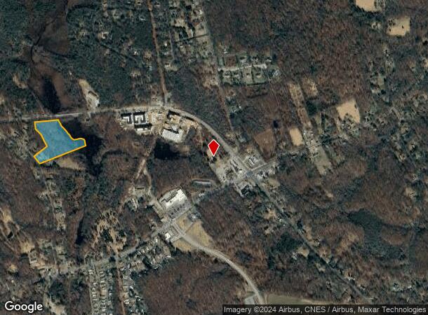  625 Middle Tpke, Storrs Mansfield, CT Parcel Map