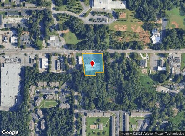  122 Cleveland Ave Sw, Atlanta, GA Parcel Map