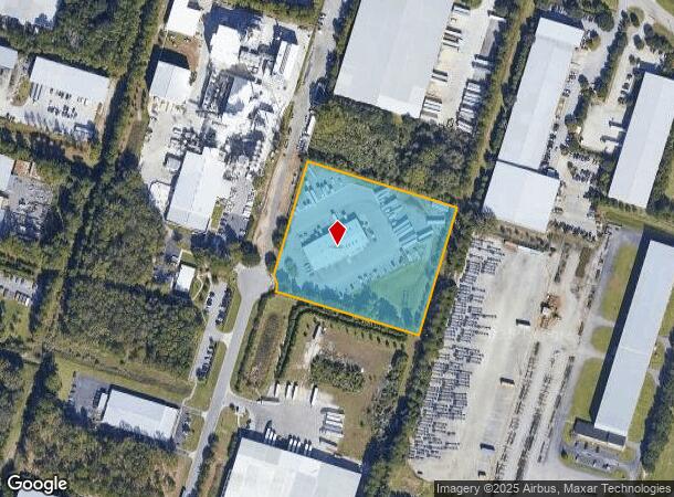  114 Eli Whitney Blvd, Savannah, GA Parcel Map