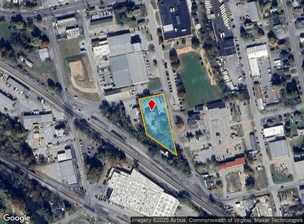  709 S Broad St, Salem, VA Parcel Map