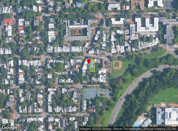  2620 P St Nw, Washington, DC Parcel Map
