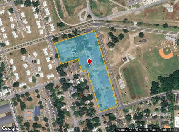 2203 Whispering Oaks Dr, Brunswick, GA Parcel Map