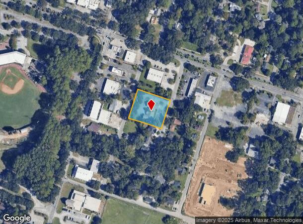  2812 Williams St, Savannah, GA Parcel Map