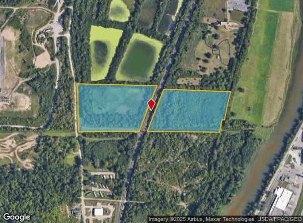  2301 W River Rd, Dayton, OH Parcel Map