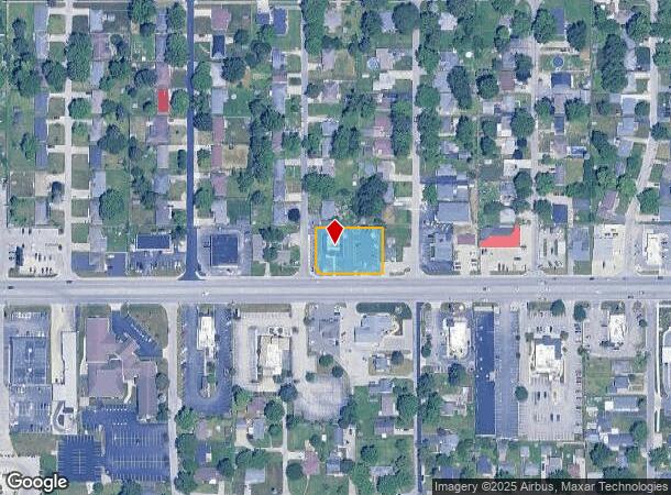 1010 W Mcgalliard Rd, Muncie, IN Parcel Map