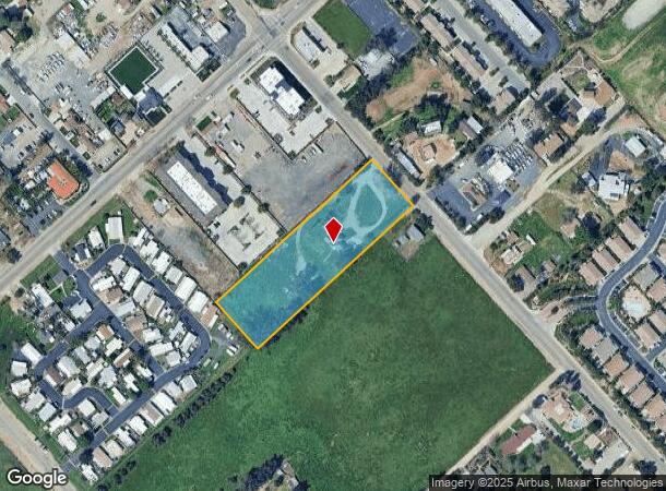 25071 Adams Ave, Murrieta, CA Parcel Map