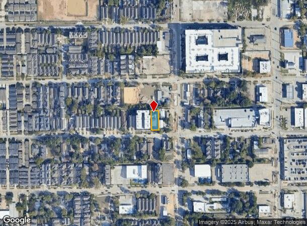  811 W 24Th St, Houston, TX Parcel Map