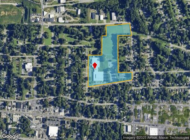 2019 Milford St, Winston Salem, NC Parcel Map