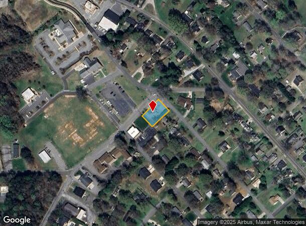  118 Hospital St, Mocksville, NC Parcel Map