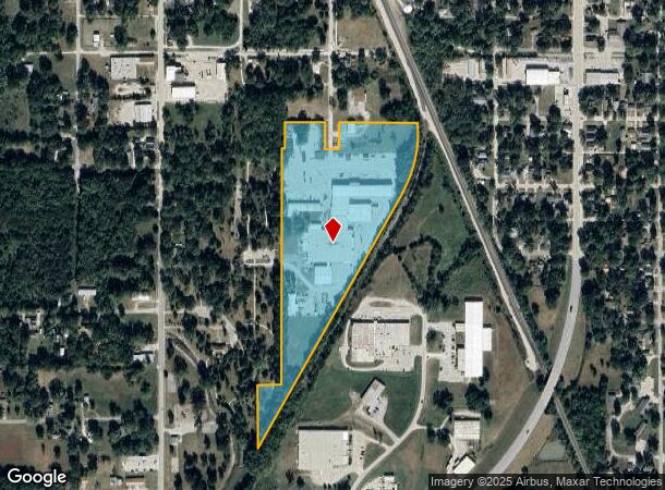 1900 Wilson Ave, Parsons, KS Parcel Map