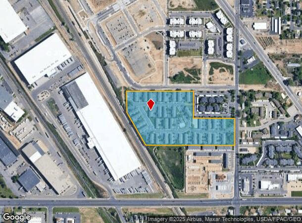 1550 S 1000 E, Clearfield, UT Parcel Map