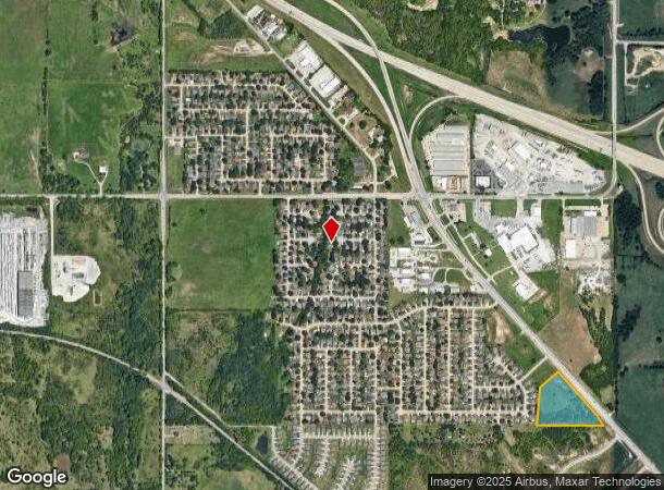 3003 E Jackson St, Broken Arrow, OK Parcel Map