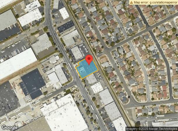  14496 Wicks Blvd, San Leandro, CA Parcel Map