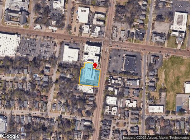 1837 Union Ave, Memphis, TN Parcel Map
