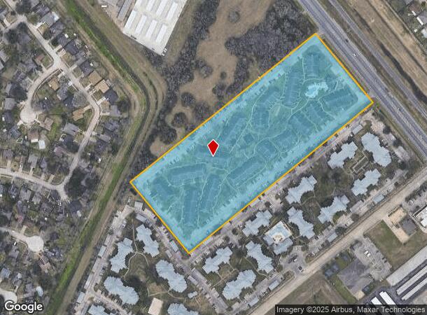 16460 Highway 3, Webster, TX Parcel Map