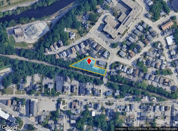  58 Harrison Ave, Woonsocket, RI Parcel Map