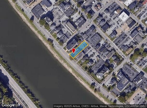  1204 Kanawha Blvd E, Charleston, WV Parcel Map