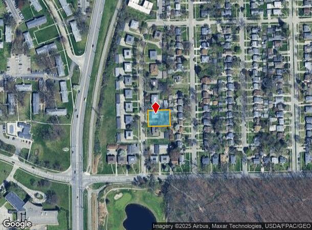 2634 Whiteway Rd, Toledo, OH Parcel Map