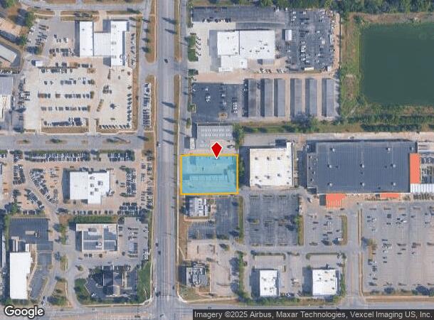  3020 Iowa St, Lawrence, KS Parcel Map