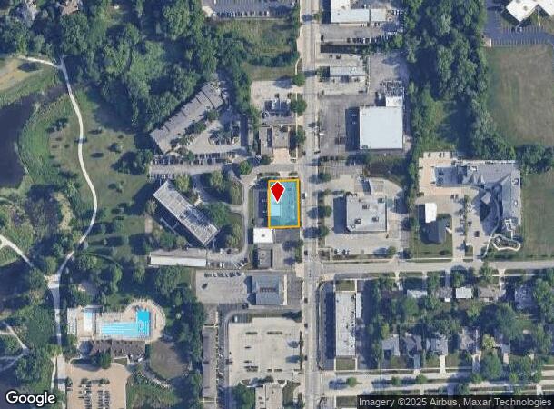  1606 N Main St, Wheaton, IL Parcel Map