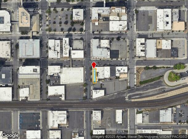  101 S Stevens St, Spokane, WA Parcel Map